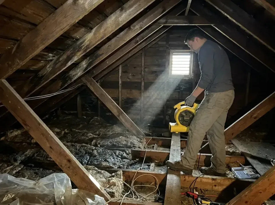 attic-water-damage-drying-proc-007 — frequently asked questions, Emergency Water Extraction & 24/7 Flood Response in McCall,…